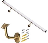 PVC Stair Handrail Non-Slip Safety Railing For Indoor Outdoor Steps Elderly | Support Complete Kit(White,2.4m(7.8ft))