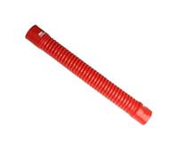 PVC Steel Wire Helix Flexible Hose Pipe, Silicone Steel Wire Corrugated Pipe Red High Temperature and Pressure Resistant Air Duct(Red,1000MM-ID 90MM)