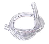 PVC Steel Wire Hose Heavy Duty Clear Flexible for Building Drainage ID 10cm 4-9mm Thick(Thickness:5mm)