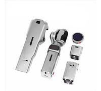 PVC Sticker Skin for Insta360 Luna Ultra，Silver | Waterproof Scratch-Proof PVC Colourful Sticker Skin, Full Body Protective Decal Wrap, Bubble-Free Camera Vlogging Accessory