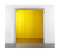 PVC Strip Curtain for Walk-in Freezers and Coolers, 1.5mm Thick, 75x200cm, Ideal for Warehouse and Cold Storage Doors
