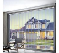 PVC Strip Curtain, PVC Strip Curtain,2.1mm Thick,Transparent,Multiple Sizes,For Freezer Rooms,Partitions(90 * 235cm)