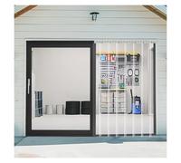 PVC Strip Door Curtain KitVertical Blinds Slats for Barns Warehouses Factories Coolers Freezers & Garages165x290cm Durable Shutter Solution