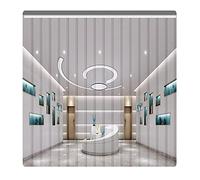 PVC Strip Door Curtain Plastic Strip Curtain Freezer Room Door Curtain Kit for Walk-in Freezers, Warehouse, Factory (Size : 135x240cm/53.15x94.49in)