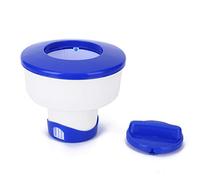 PVC Strong Structure 8 Inch Folding Swimming Pool Chemical Floating Automatic Cleaning Dispenser Spa Accessory for Pool Maintenance Chlorine Dispenser