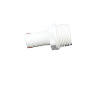 PVC Swing Check Valve Solvent Weld Pipe, Pagoda Male Thread Reducer 1/2 Inch White Pack of 5-30 Pcs for Irrigation Aquarium(20mm-8mm,5Pcs)(20mm 12mm,30Pcs)