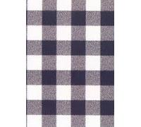 PVC Tablecloth 20 Metre Roll Design 1207 Blue Gingham Check 107/2 140cm Wide