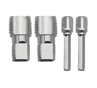 PVC Thread Maker Tool for Electric Drill Pipe Threader 1/2inch 3/4inch PVC Pipe Threading Dies Threader Professional Plumbing Tool