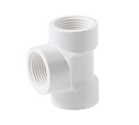 PVC Threaded Pipe Cap - Tee-Ways Female Fitting for DIY Projects - Easy to Install, and Versatile Pipe Plug (1pc)(White,32mm)
