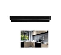 PVC Ticket Holder Receipt Holder Order Holder Adhesive Order Grabber Restaurant Wall-mounted Ticket Holder Ticket Holder Strip(Black,10cm/3.9in)