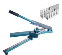 PVC Trunking Cutter Plastic Wire Slot Cutting Machine 45° / 90° Adjustable PE Plastic Pipe Hose Scissor with-Ruler