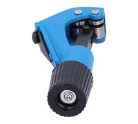 PVC Tube Cutter Quick Scissor Tool, Pipe Cutting Tool with Dual Rollers and Adjustable Gear, Compact Handheld Cutter for Plastic Copper Aluminum Stainless Steel Pipes (The Cutter is Small)