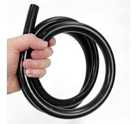 PVC Tube Hose Water Pipe, Black Silicone Hose ID 2-10mm OD 4-13mm 5M/10M(ID 4mm x OD 8mm 5M)