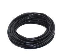 PVC Tube Hose Water Pipe, Silicone Hose for Vacuum Steam Water Pipes Black Multiple Sizes 65 Pcs(5mmx10mm 1M)