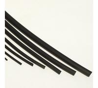 PVC Tube Online Ltd 10mm Neoprene Sponge Cord Closed Cell Black Rubber Foam (1 Metre)