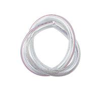 PVC Tube Steel Wire Reinforced Tubing Hose, Inner Dia 10mm 13mm 16mm 19mm 22mm 25mm to 75mm Outer Dia 15-83mm Plumbing Watering Hose Tubing 1 M(16x21mm)