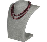 PVC Twine Jewelry Bust Display Stand for Necklaces and Earrings