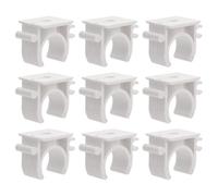 PVC U Shape Pipe Clamp Clips 100pcs for Water and Gas