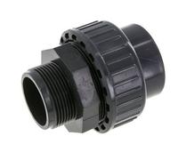 PVC Union Fitting Female Socket 50mm x Male R 1-1/2'' EPDM