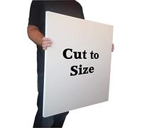 PVC uPVC White Flat Door Panel 20mm 24mm 28mm 750mm x 750mm Free Cut to Size (24mm)