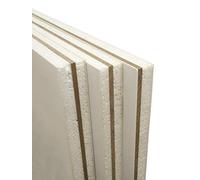 PVC UPVC White Flat Infill Door Panel 855mm x 665mm 4mm MDF Reinforcing 20mm 24mm 28mm (28mm)