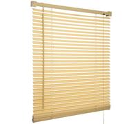 PVC Venetian Blind Blinds Easy Fit Curtains Trimmable Fittings Windows Treatment Shutters Twist Open Close Pay only 1 Flat shipping £3.99 for multiple buying (Natural, 60 W x 150 L)