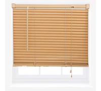 PVC Venetian Blinds Made to Measure Wood Effect Window Blind New - Teak 90cm x 150cm