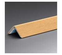 PVC Wall Corner Guard,Wood Grain Protector,Self Adhesive Walls Edge Protector for Furniture & Safety Bumpers(Original Wood Color,L120xW2.5cm)