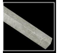 Pvc Wall Corner Protector Self Adhesive Corner Guard Wall Edge Strip L-Shaped Marble Grain Corner Trim Molding For Door Window Furniture(Dark Grey,L 150 cm(59"))