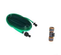 PVC Water-Permeable Sprinkler Tape 30m Green Flexible Easy | PVC material for durability and wear resistance Soft design allows custom garden layout Multipurpose for dust reduction