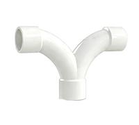 PVC Water Supply Pipe Fittings Elbow Straight Tee | Smooth water flow design with long-radius elbows reduces resistance for stable pipeline performance.