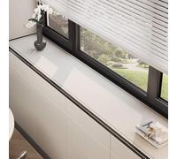 PVC Window Sill Mat, Simple Windowsill Protector Cover 1m 120cm 1.5m 180cm 2m Long, Narrow Apartment Kitchen Office Window Ledge Decor(15x80cm)