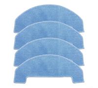 PVCR 3600 G2 0926W 0726W 1226 replacement microfiber mop cloths, vacuum cleaner floor mop pads available in 4 or 10 pieces to maintain hygiene (4 PACK)