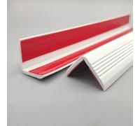 PVCTrim 100cm - 3 Pieces, White Adhesive Molding for Wall Angles, Scratch & Shock Resistant, Ideal for Kitchen, Living Room & Hallway (25mm)