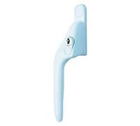 PVCu Left Hand Offset Lockable Window Handle