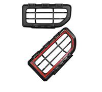 PVCUHWF Automobile Fog Grille Compatible With Suzuki For Jimny JB64 JB74 2019 2020 2021 2022 2023 2024 1 Pair Car Rear Tail Light Protection Fog Lamp Cover