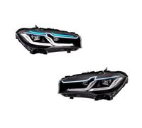 PVCUHWF Car Headlight Compatible With For X5 F15 2014 2015 2016 2017 2018 Headlight Light Assemblies Auto Fog DRL Brake Turn Signal Lamp Modification