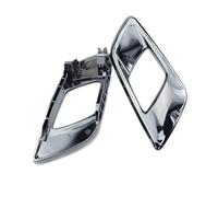 PVCUHWF Internal Door Pull Handle Compatible with for Ranger 2012-2021 for Everest 2015-2021 Silver Chrome Inner Door Handle Car Consumable Accessories OEM:AB39-21971 AB39-21970