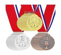 Pvczool 30Pcs Award Medals Gold Silver Bronze Winner Medals 1St 2Nd 3Rd Prizes For Competitions