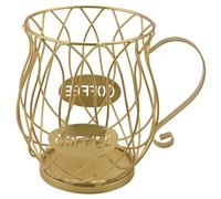 Pvczool Coffee Capsule Pod Storage Basket,Countertop Kitchen Storage Holder for,-Gusto