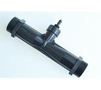 Pvdf Venturi Injector 2” Inch Gas-Liquid Mixing Venturi Injection for Ozone Generator, Agriculture Fertilizer Irrigation, Sewage Treatment, Dosing Device, Jet Device
