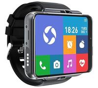 Pveanns 4G Internet GPS Smartwatch, 2.88 Inch Large Screen Smartwatch, 1300W+500w Dual Camera, with Heart Rate Monitoring, Multi-function & Multi-Sport Mode, 4GB + 64GB Memory