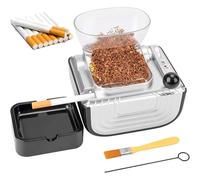 Pveanns Automatic Cigarette Maker, Electric Cigarette Rolling Machine, 6.5 Mm Tobacco Tube and Easy To Clean, Large Capacity Hopper for Smokers, Gift To Father, Boyfriend