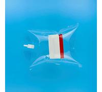 PVF Sampling Bags 5PCS for NMHC VOC gases Collection, 100ml-10L with PTFE Valve(300ml Double L Shape Valves)