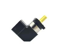 PVF090 12.7/14/16/19mm Input, Planetary Gear Reducer, Ratio 3:1~100:1, Right Angle Gearbox, For 80/90mm Servo Motor, Nema34 86mm Stepper Motor(PVF090-14mm Input,Ratio 5 to 1)