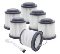 PVF110 Replacement Handheld Vacuum Filters: Compatible with Black and Decker BDH2000PL BDH2020FL PHV1410 PHV1810 PHV1210 BDH1620FLFH Handheld Vacuum, Part # 90552393-6-PACK