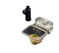 PVFRTGYHU 水槽 Under Sink Organizer and Storage,过滤挂袋厨房水槽 过滤网 Mesh Strainers, Mesh with Durable,残渣沥水网筛水池剩菜剩饭厨余垃圾-【透明白银】 波纹水槽 过滤架 过滤网 50只