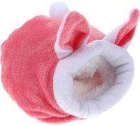 PVGYUJFD Armoire de séchage pour animaux de compagnie, 2pcs Pet Warm Bed Hamster Nest Guinea Beds Rat Pig Fluffy Stuffed Animals R