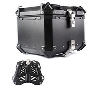 PVGYUJFD Boot, Top Box For Motorcycle 28-100L Motorbike Tail Aluminum Case For Moped Back Rear With Security Lock(A 28L)