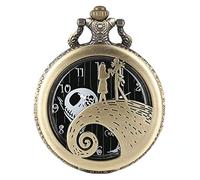 PVGYUJFD Leather Straps, Men's and Women's Pocket Watch Pendant Necklace Chain Children's Gift